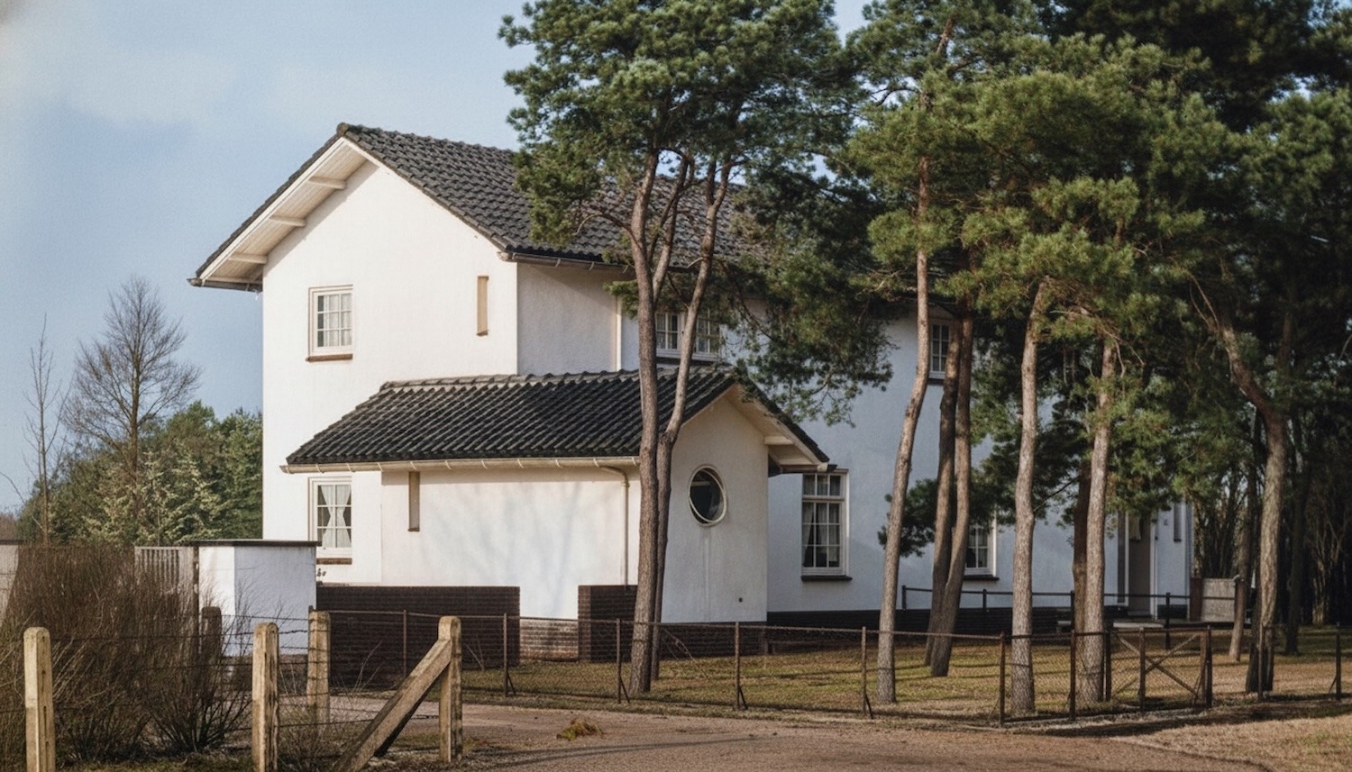 Dienstwoningen bij waterzuivering West in Hilversum