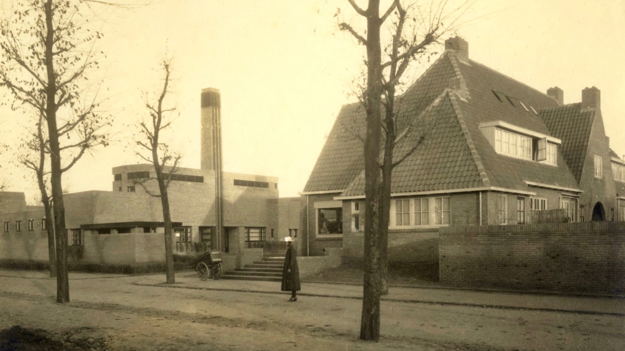 Badhuis Bosdrift Hilversum plm 1921