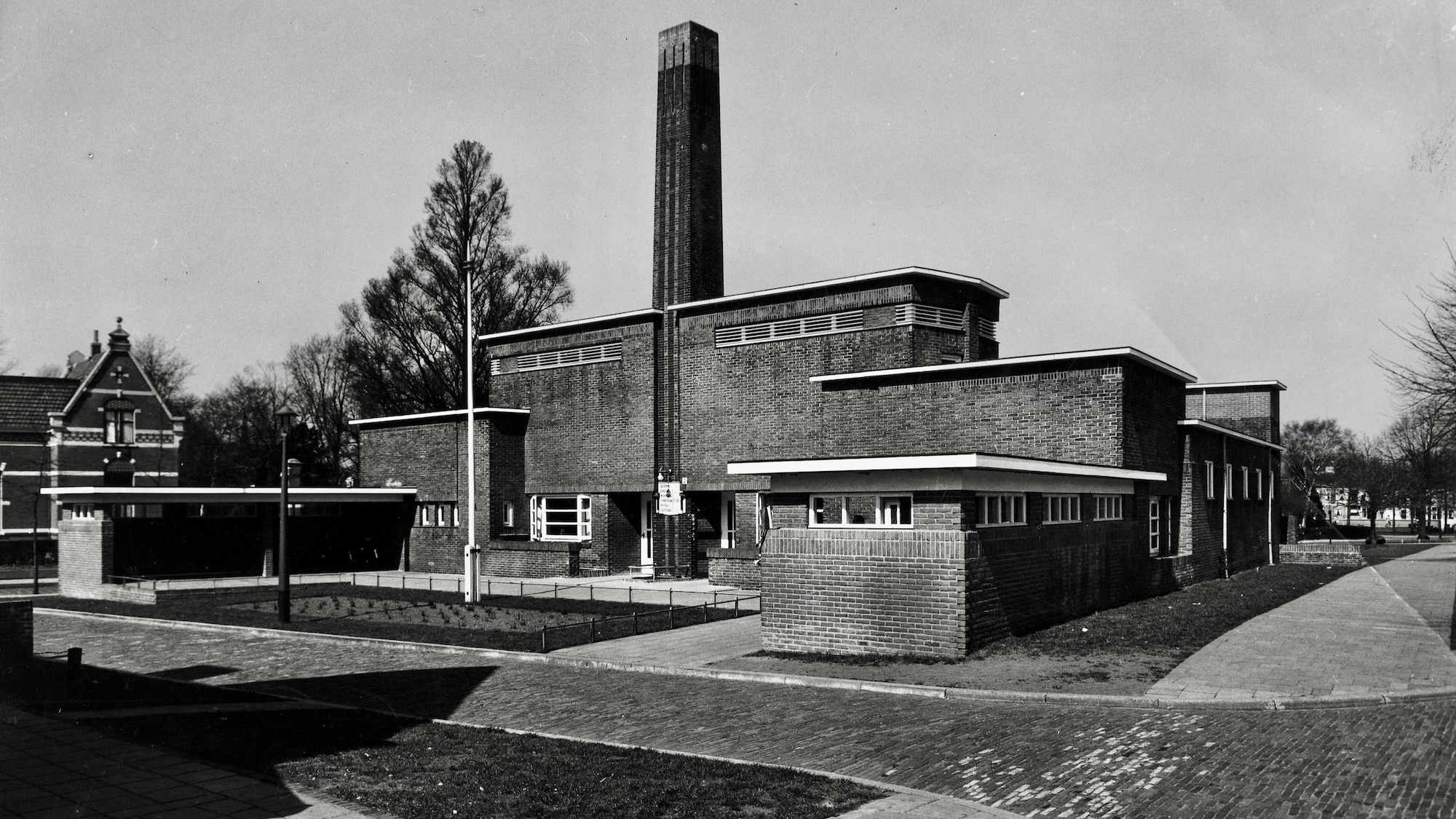 Badhuis Bosdrift Hilversum plm 1921