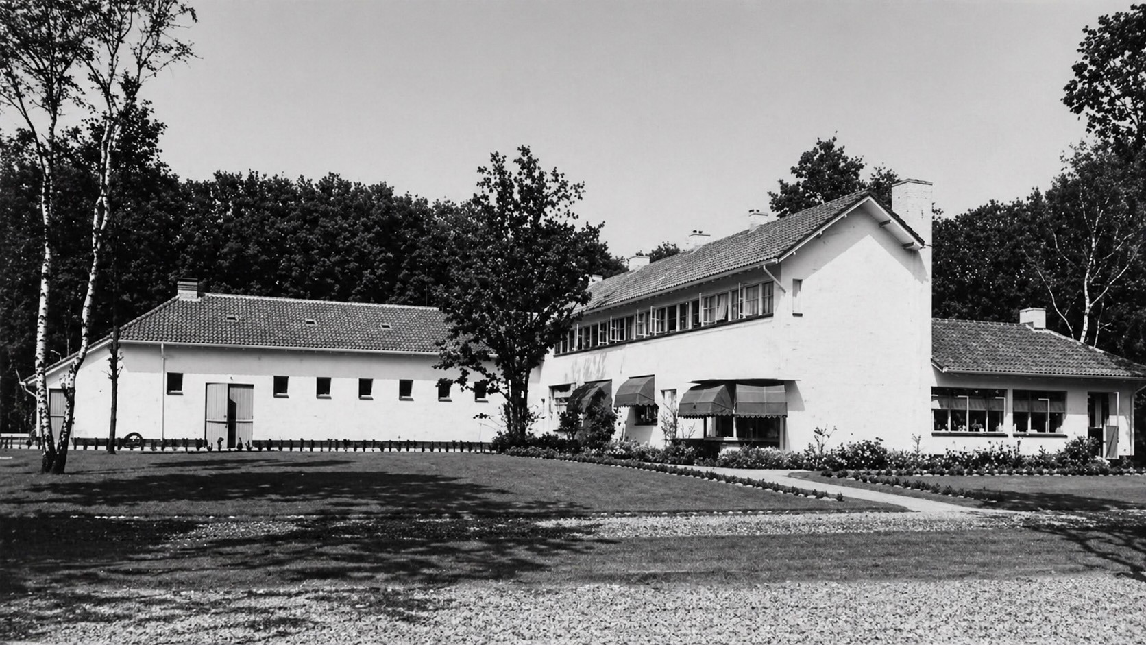 Dienstwoningen en paardenstal, Wassenaar
