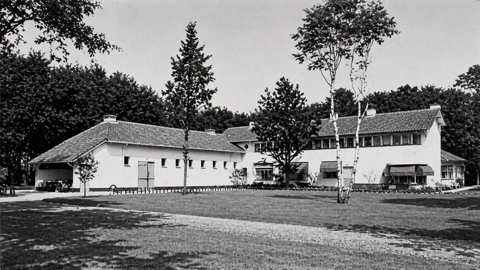 Dienstwoningen en paardenstal, Wassenaar