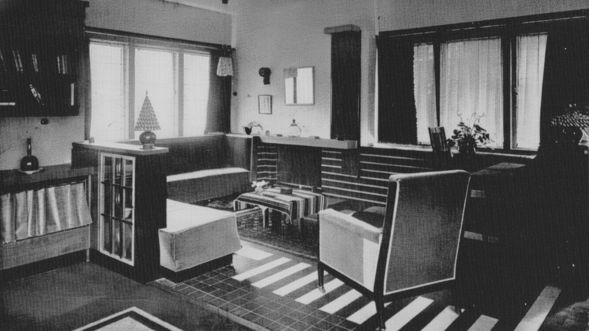 Zitkuil villa De Wikke, woonhuis Dudok