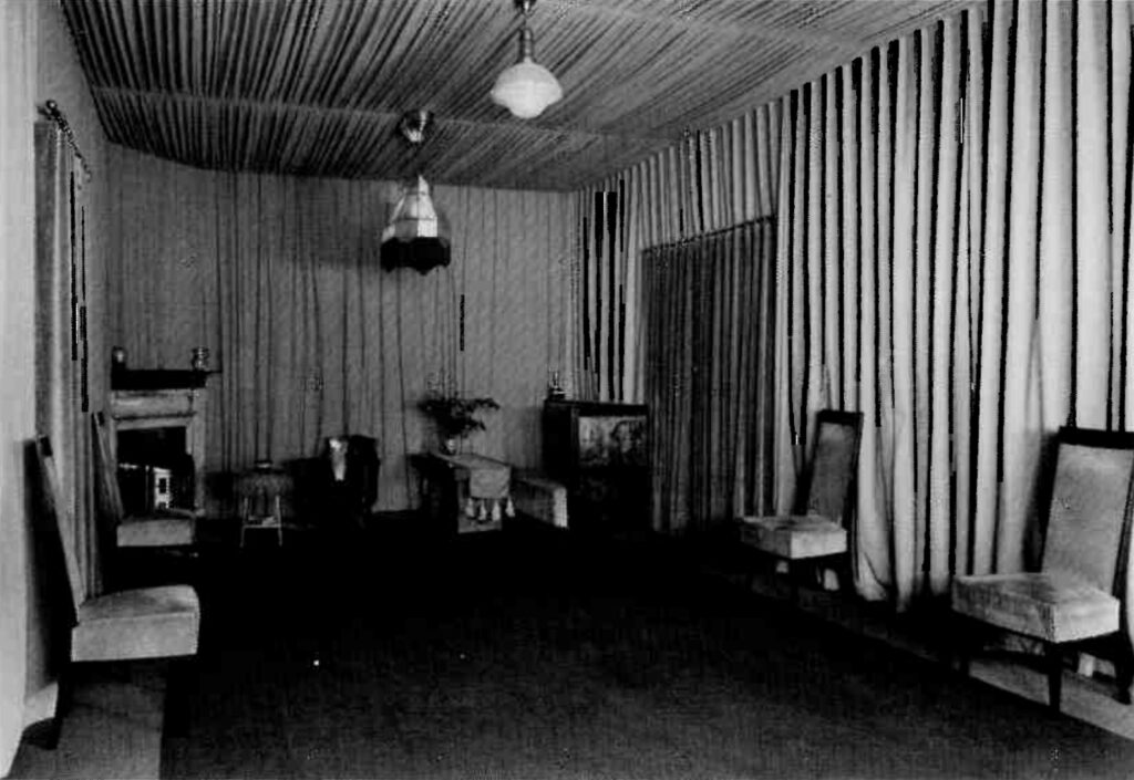 De AVRO-studio aan de Oude Eghweg; Radio-bonbonnière.