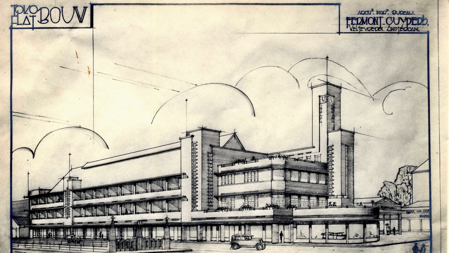 Schetsontwerp van Dikstaal