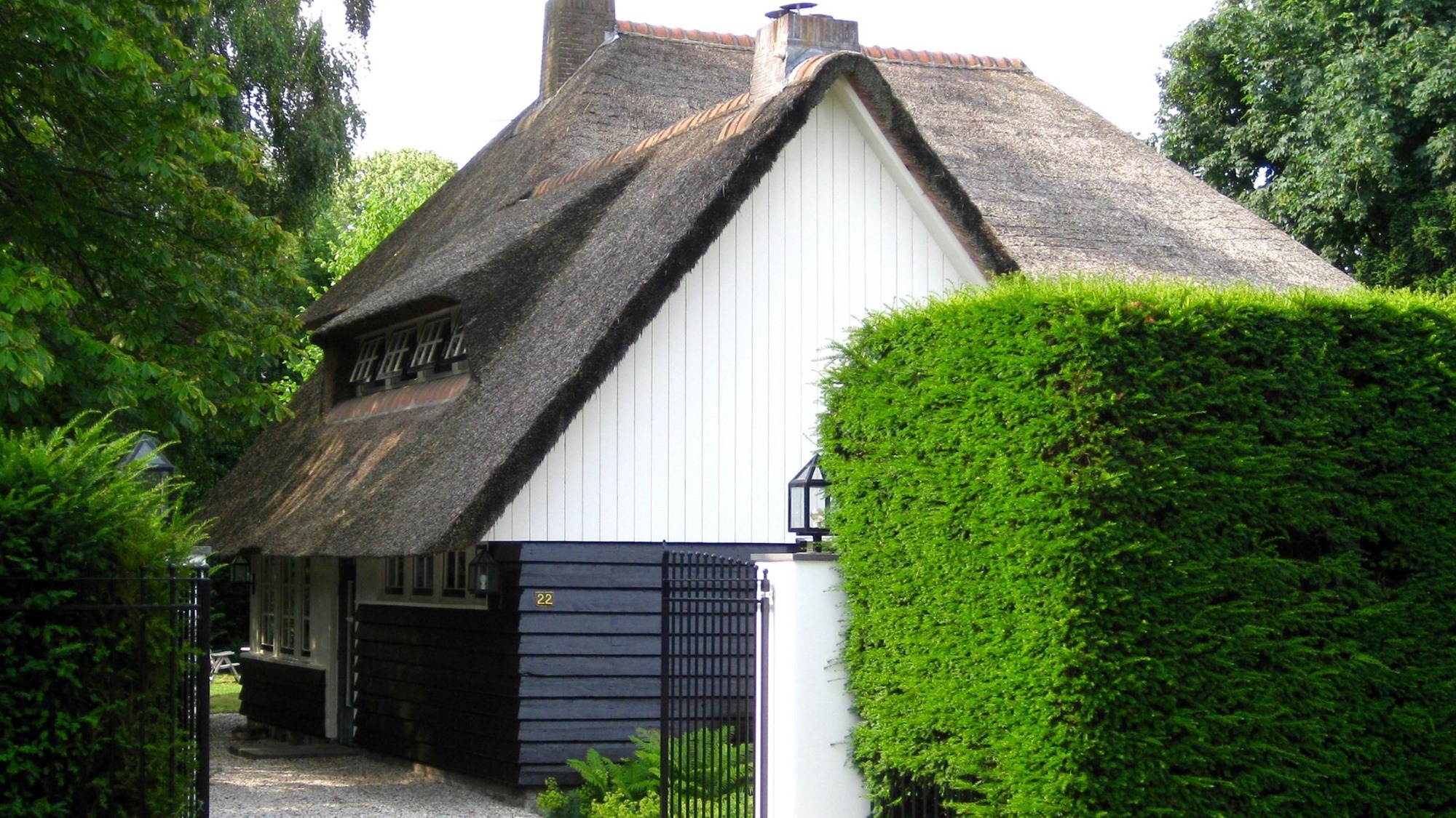Houten woningen, Naarden