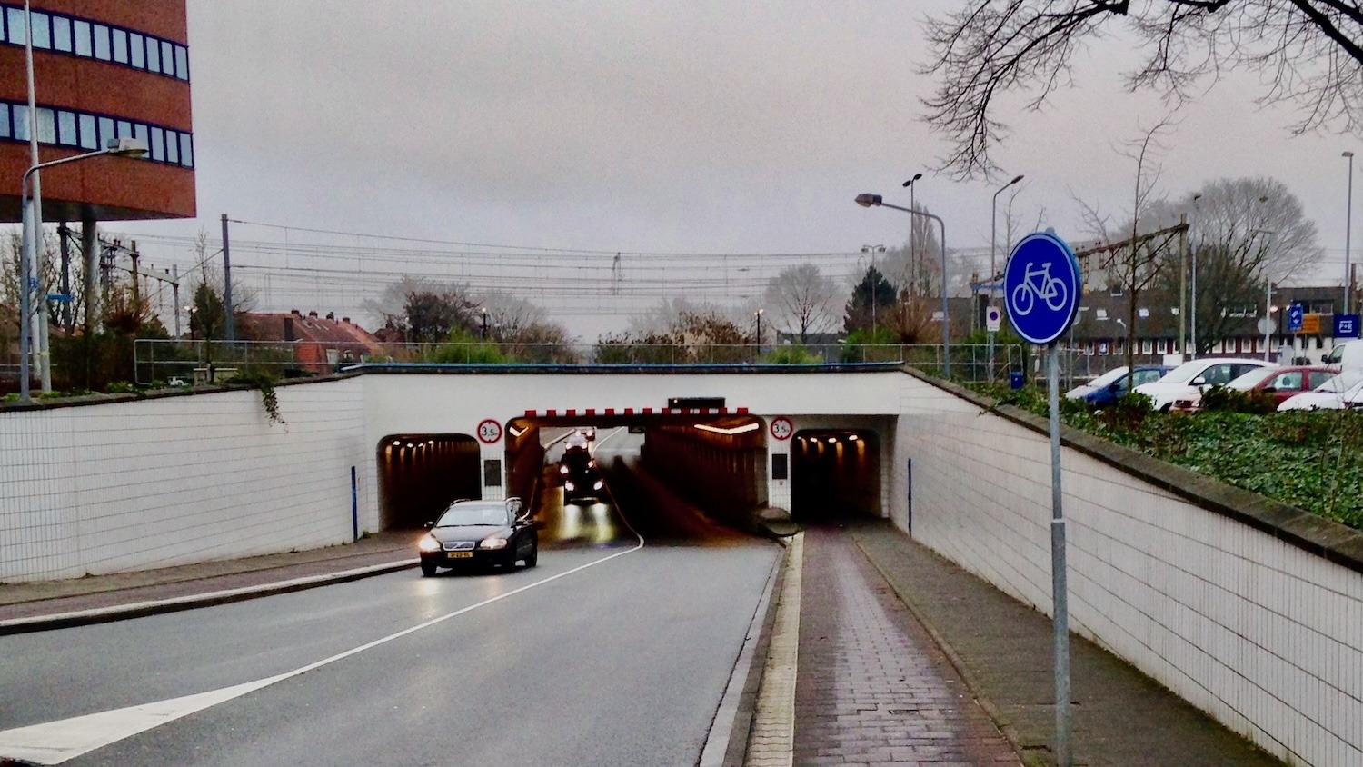 Beatrixtunnel westzijde, Hilversum