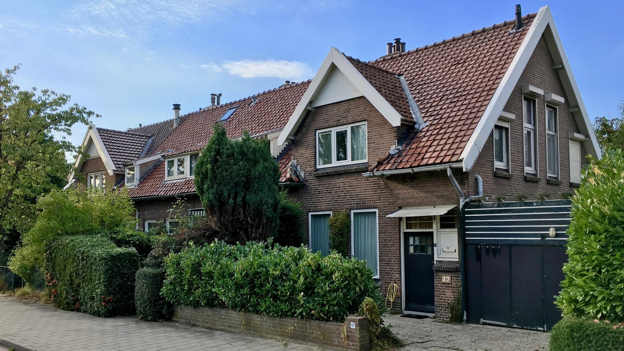 Woningen gehuwde verplegers, Oegstgeest