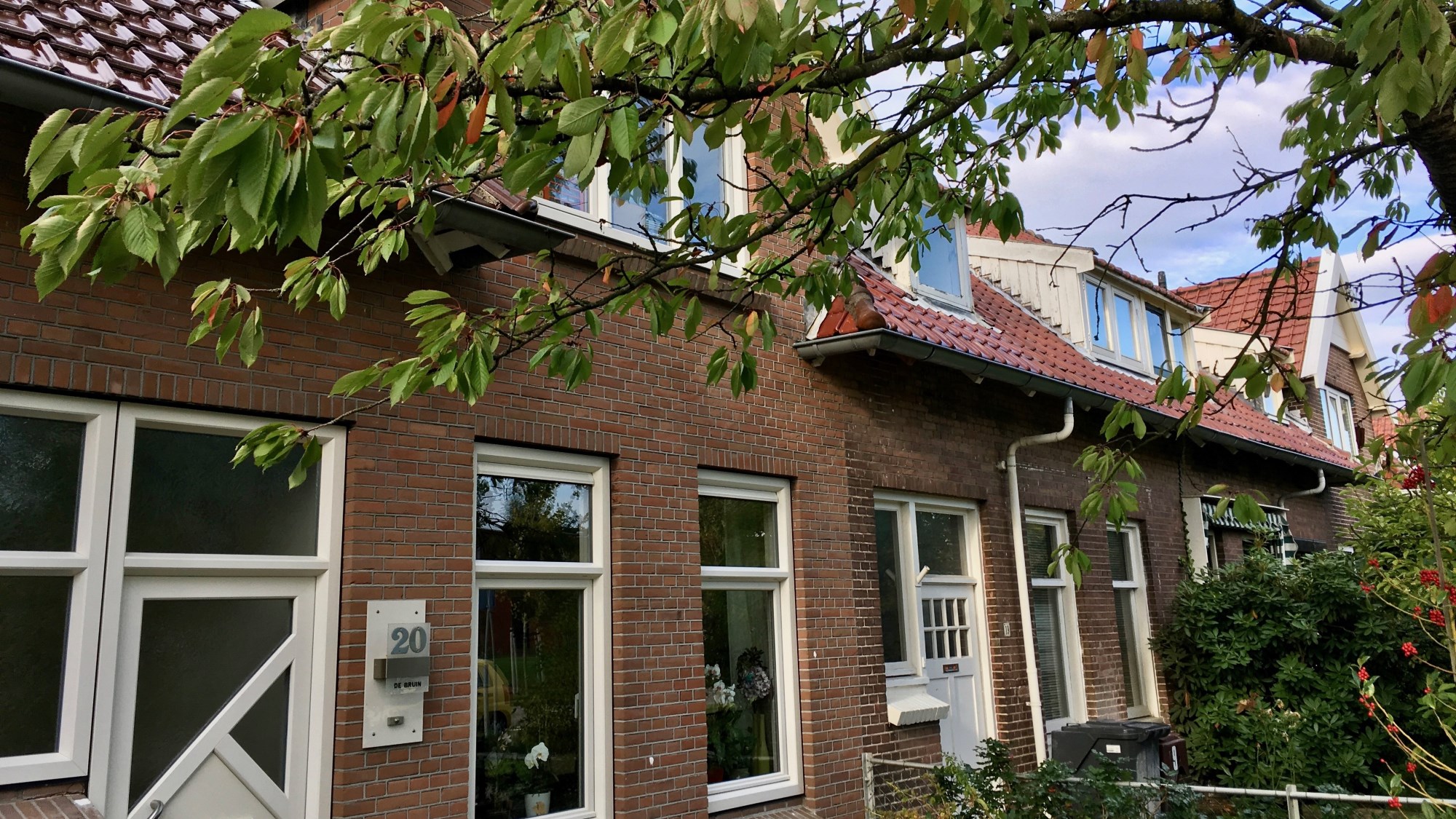 Woningen gehuwde verplegers, Oegstgeest