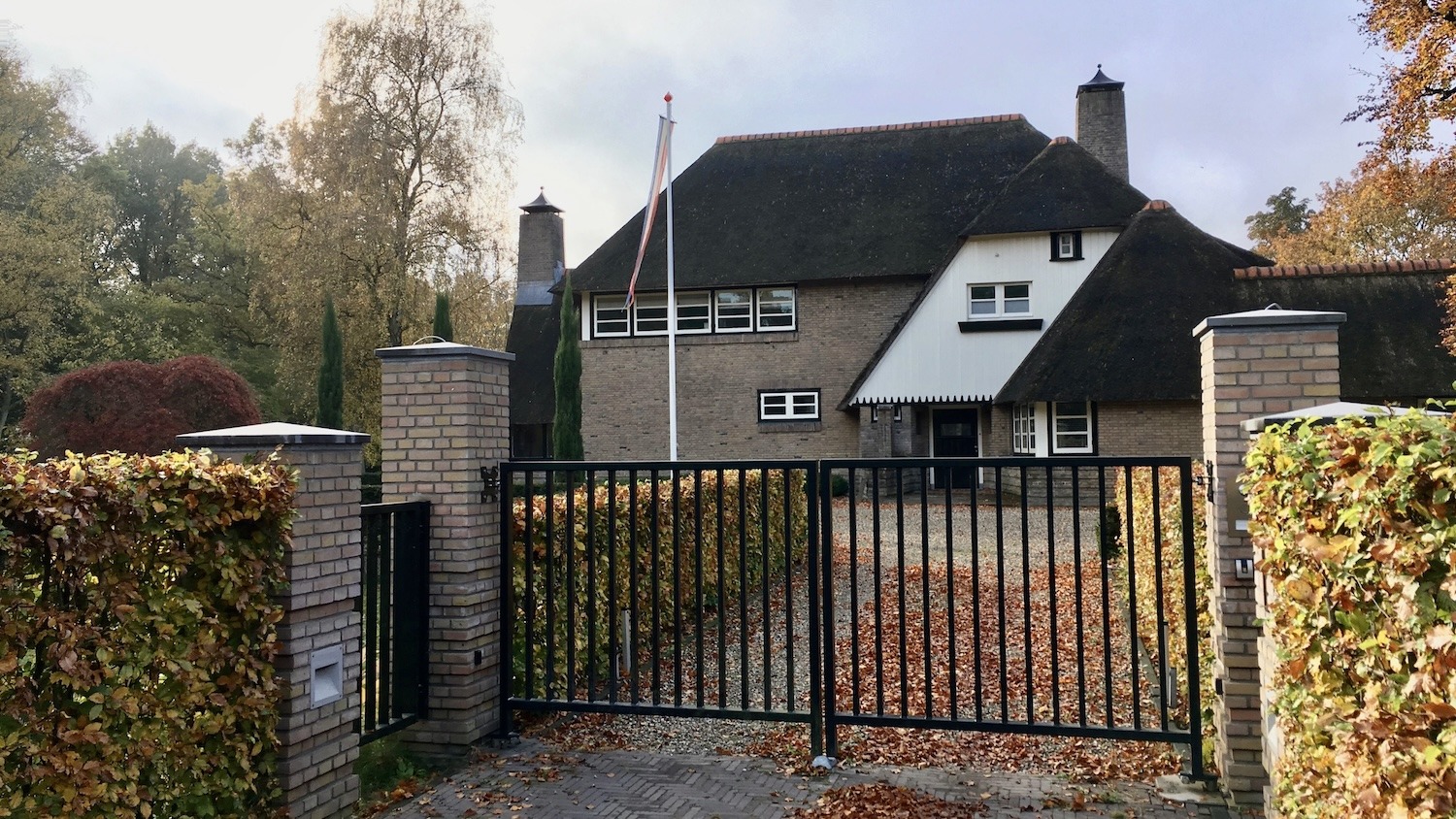 Exterieur Landhuis De Schoppe, Hengelo, ontworpen door Dudok