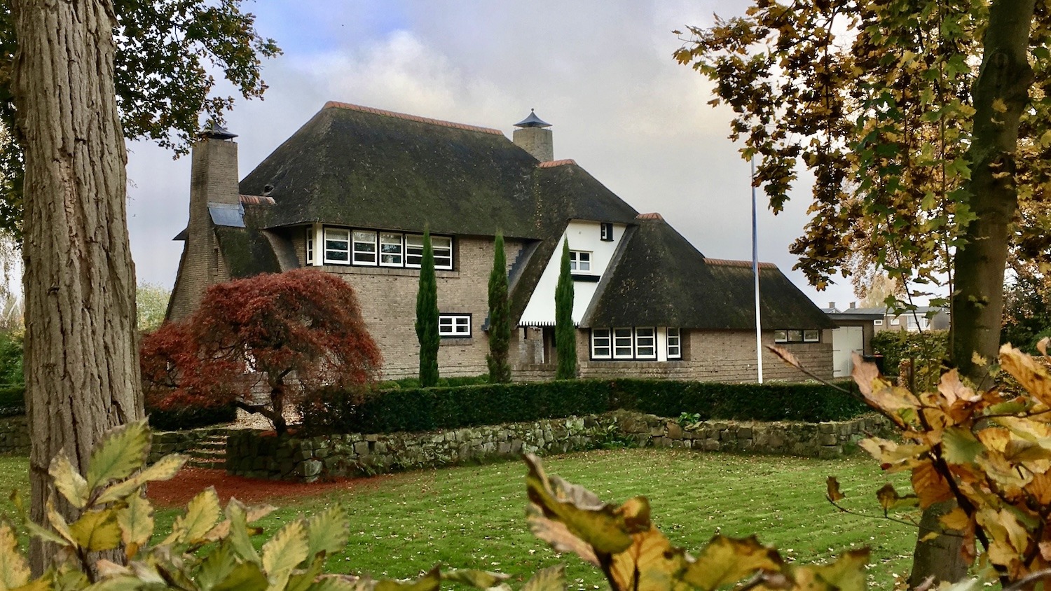 Exterieur Landhuis De Schoppe, Hengelo, ontworpen door Dudok
