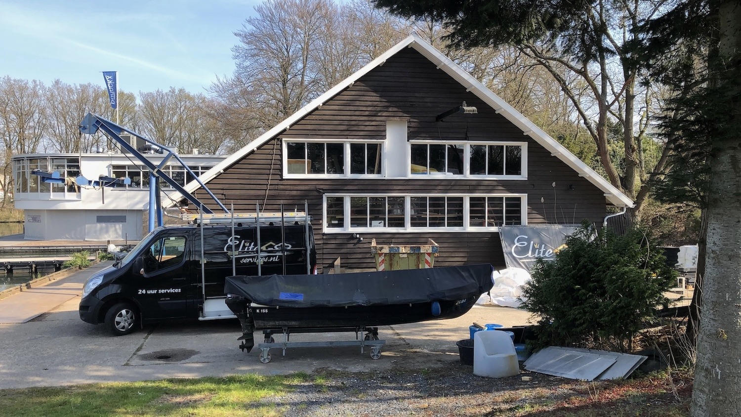 Botenloods en watersportpaviljoen, Hilversum plm 2020