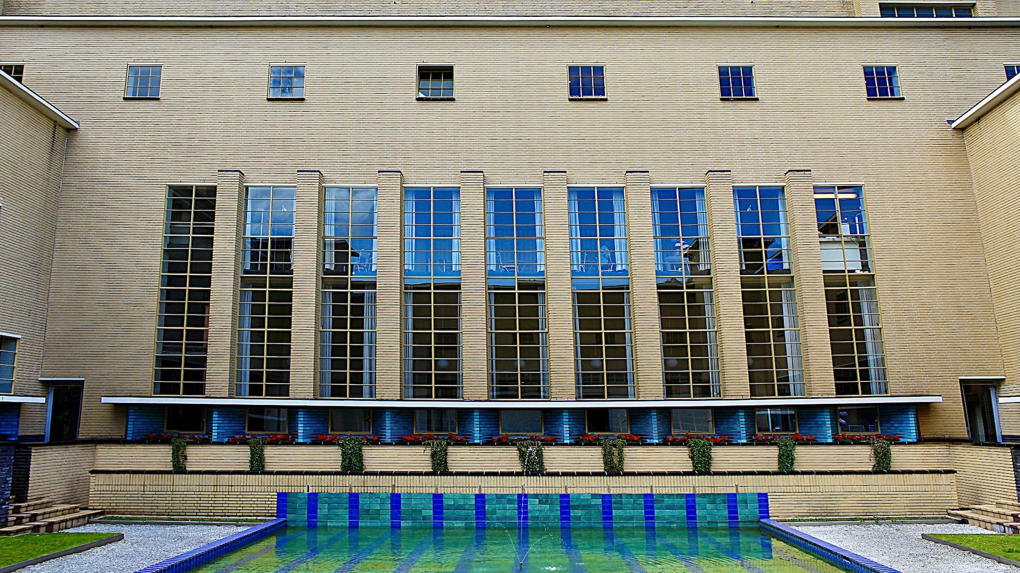 Binnenplaats Raadhuis Hilversum