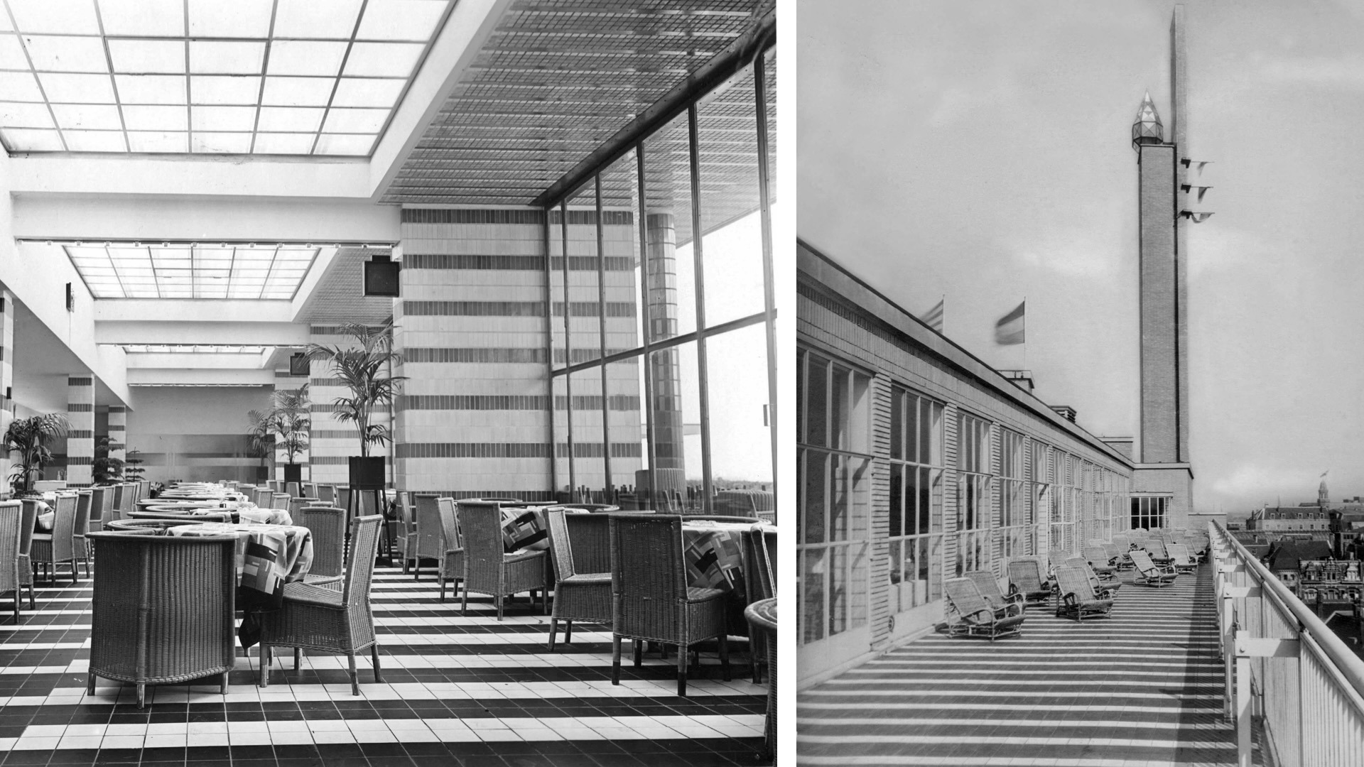 Intereuropnamen De Bijenkorf Rotterdam, 1930