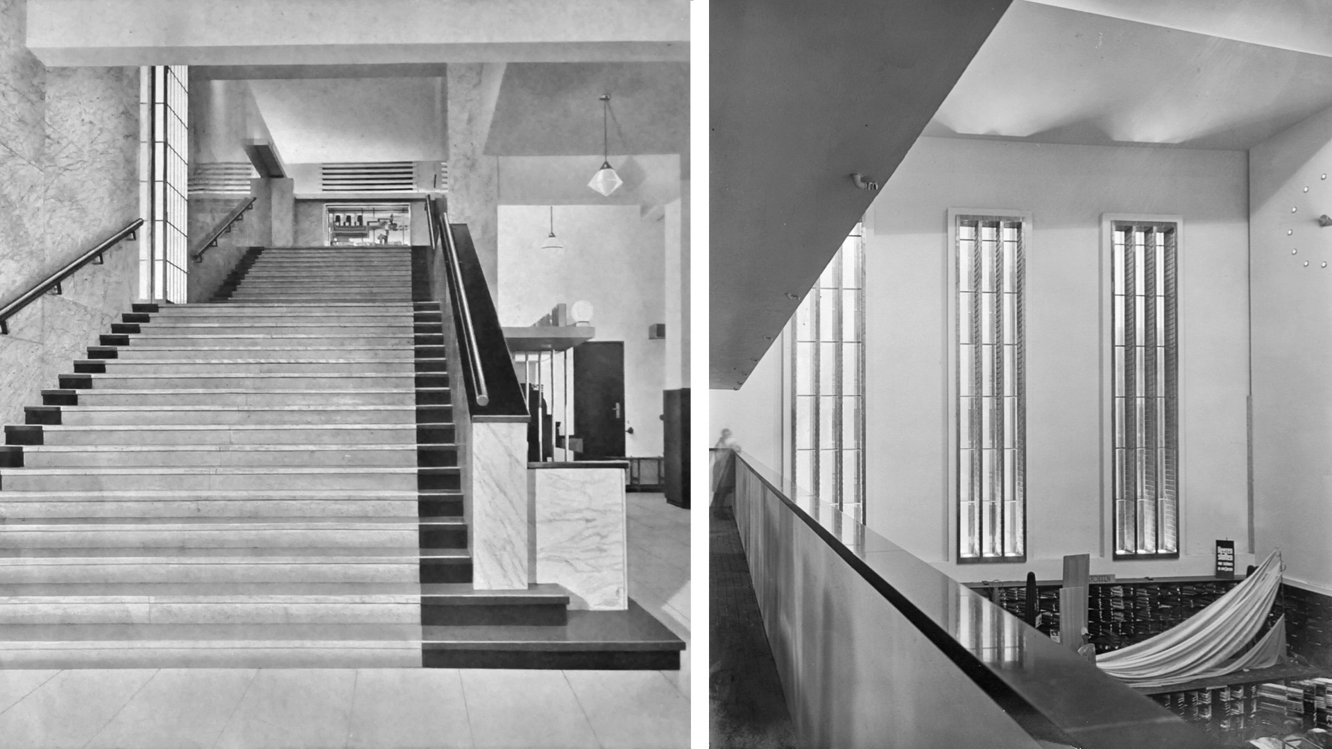Intereuropnamen De Bijenkorf Rotterdam, 1930