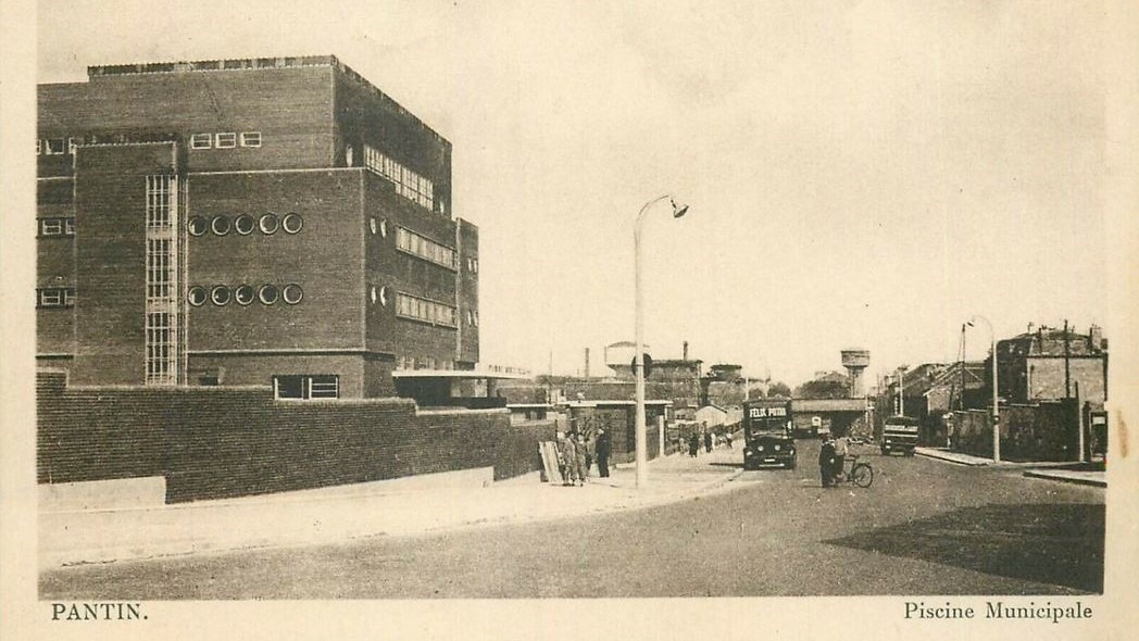 Ansichtkaart Zwembad Pantin