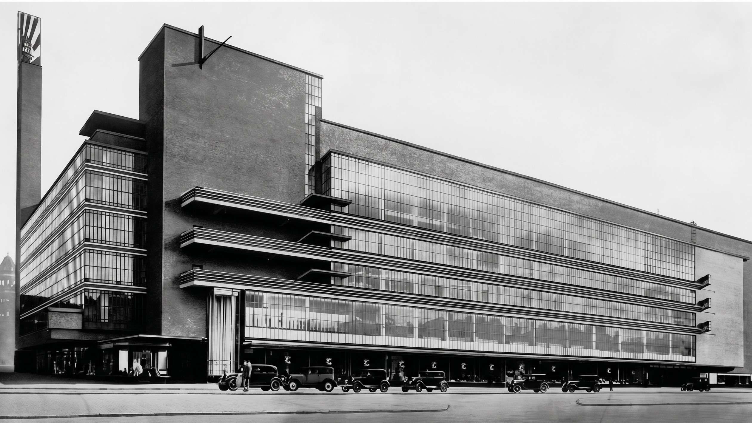 Exterieur Bijenkorf Rotterdam, 1930